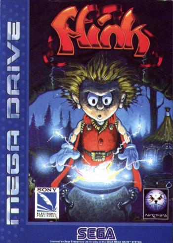 Cover Misadventures of Flink, The for Genesis - Mega Drive